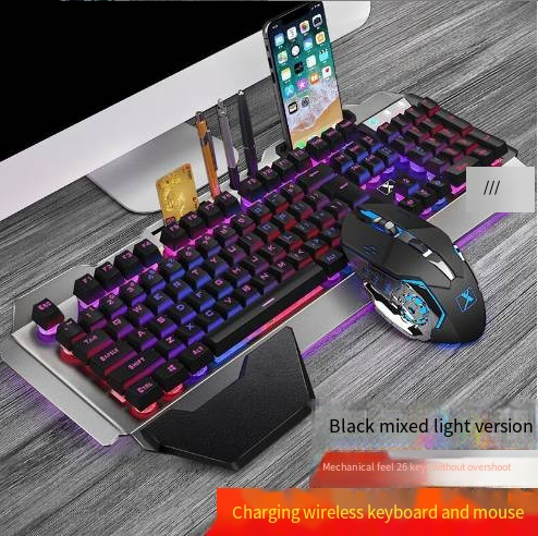 RGB-Lit Ergo Gaming Keyboard GidgetBox
