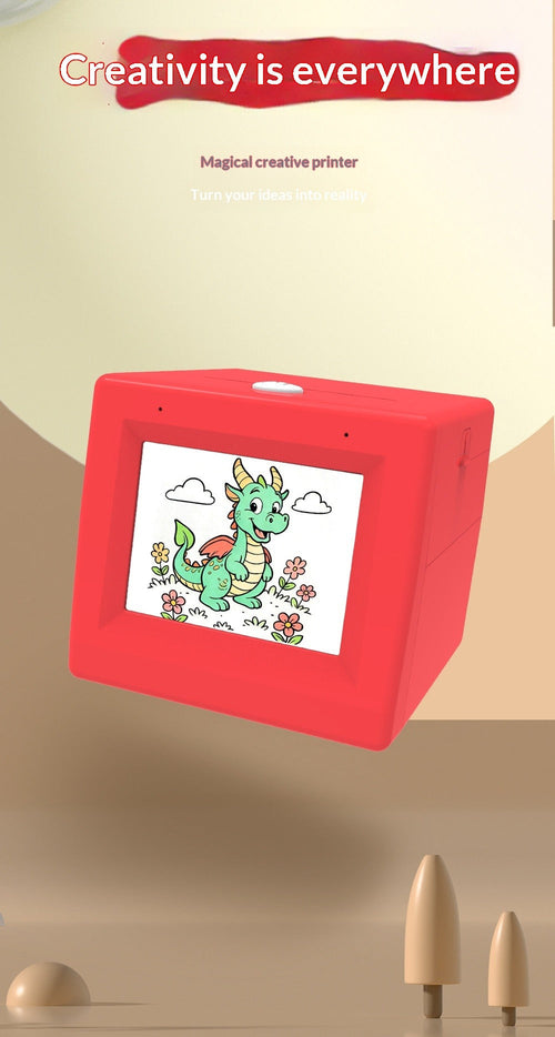 AI Voice-Controlled Kid's Printer GidgetBox