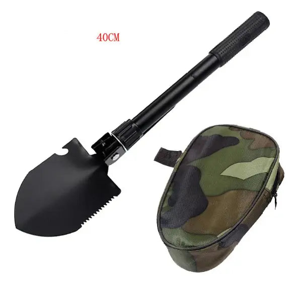 Stainless Steel Folding Garden Shovel GidgetBox